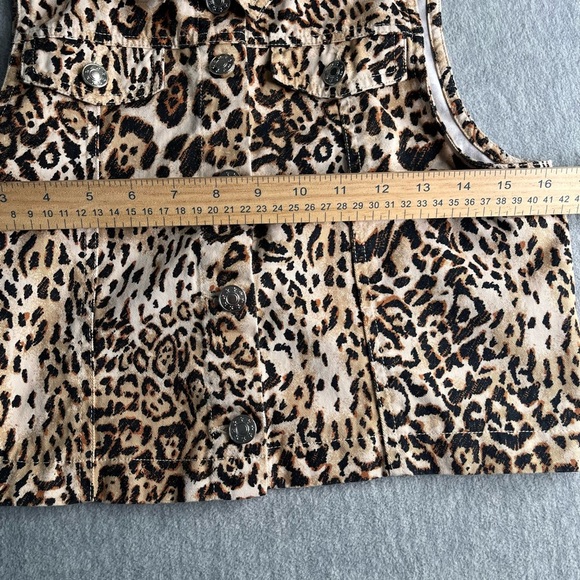 Sequin Hearts Animal Print Vest - Picture 5 of 5